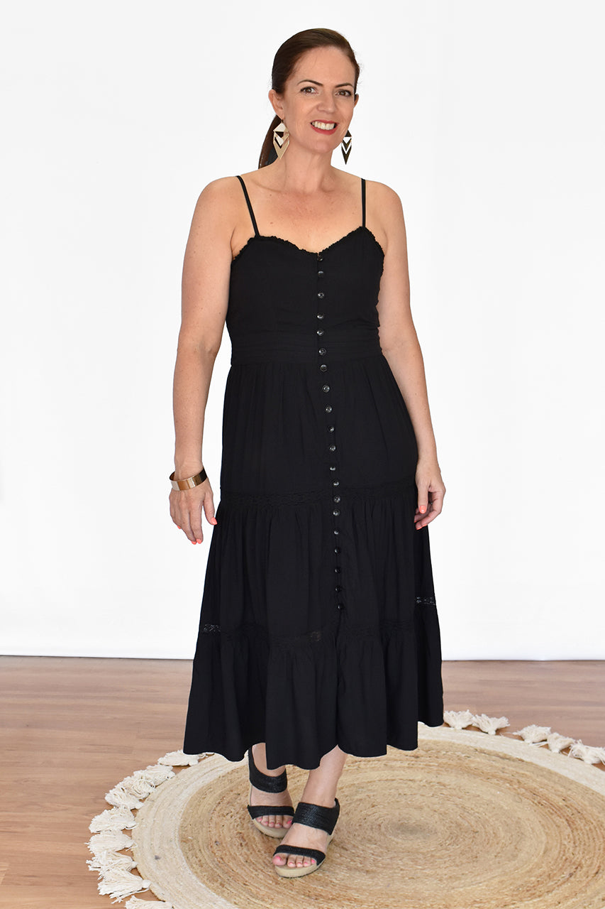 Ariel Dress - Black