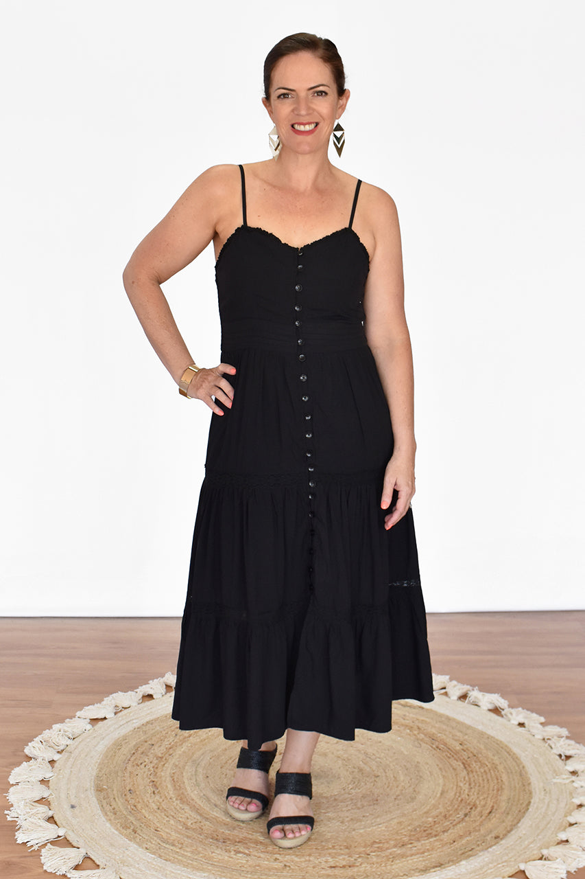 Ariel Dress - Black