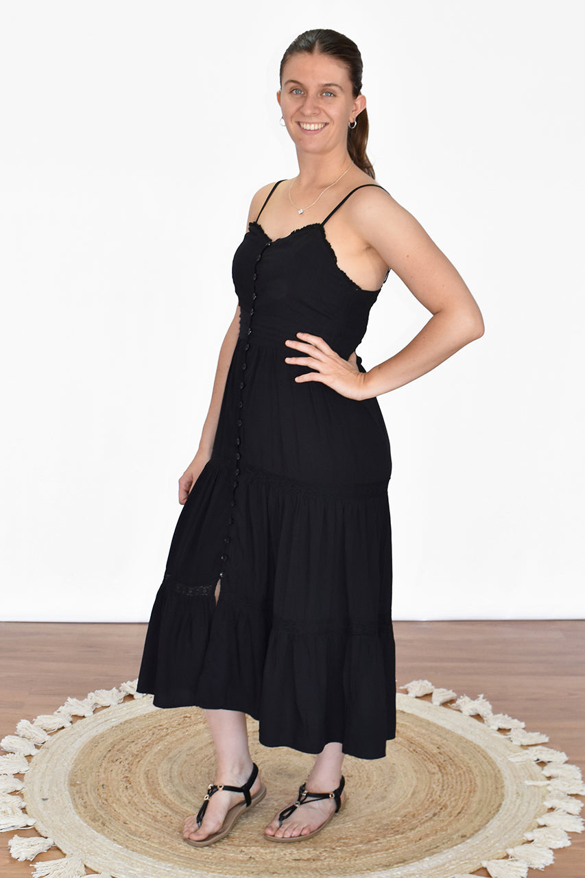 Ariel Dress - Black