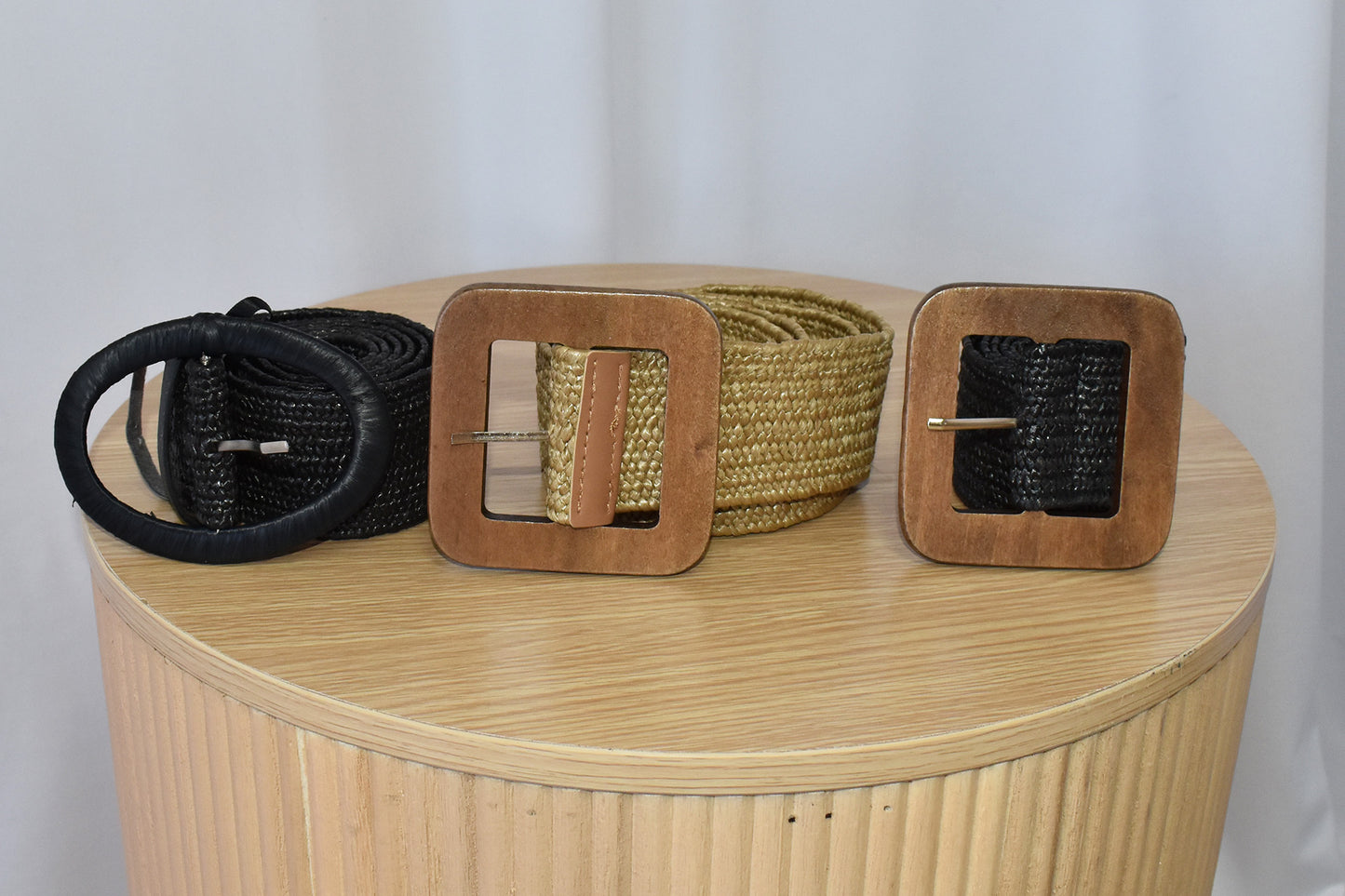 Stormi Belt - Straw