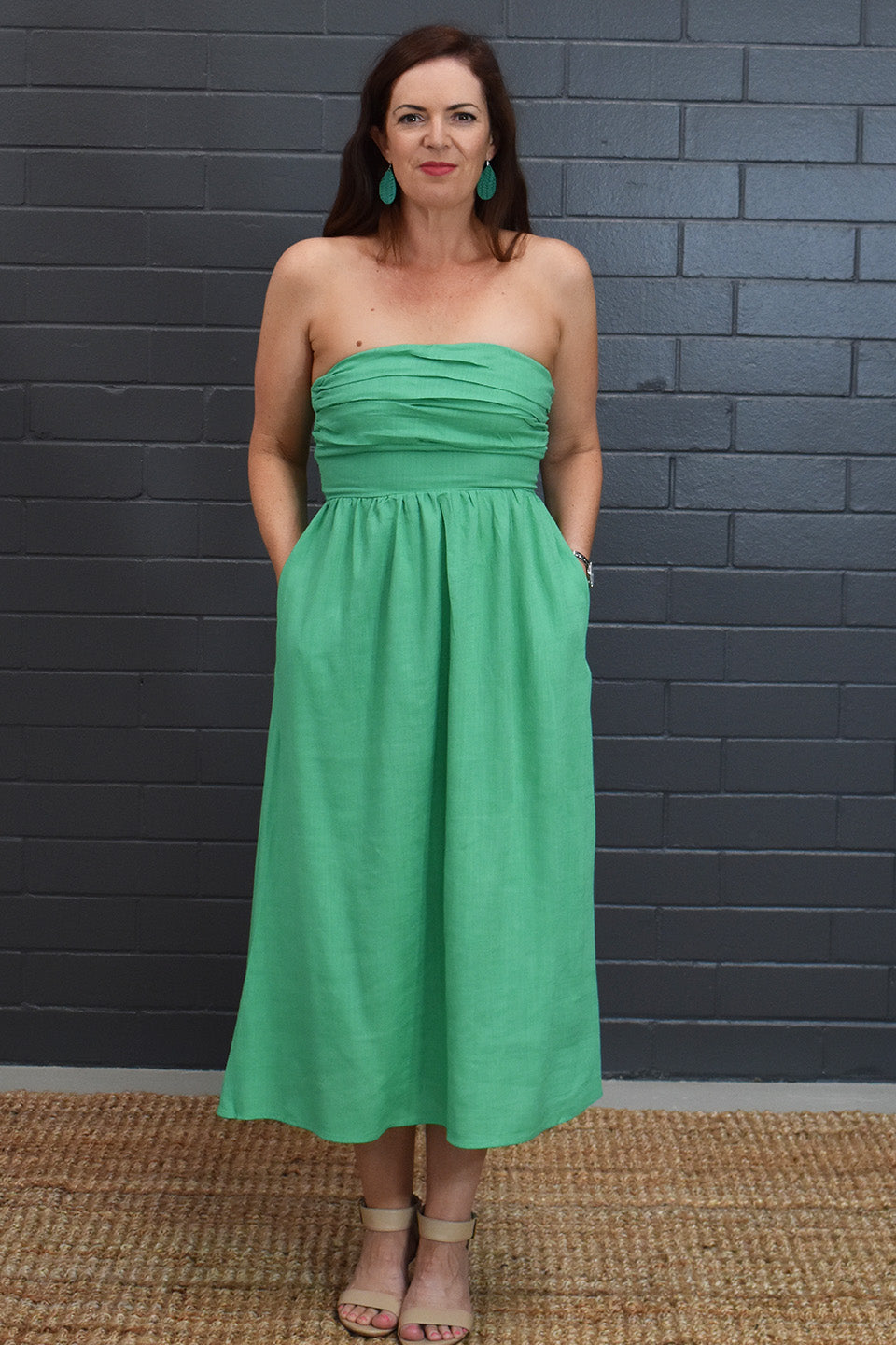 Delilah Dress - Green