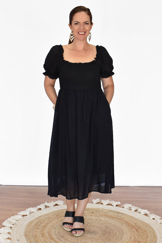 Eloise Dress - Black