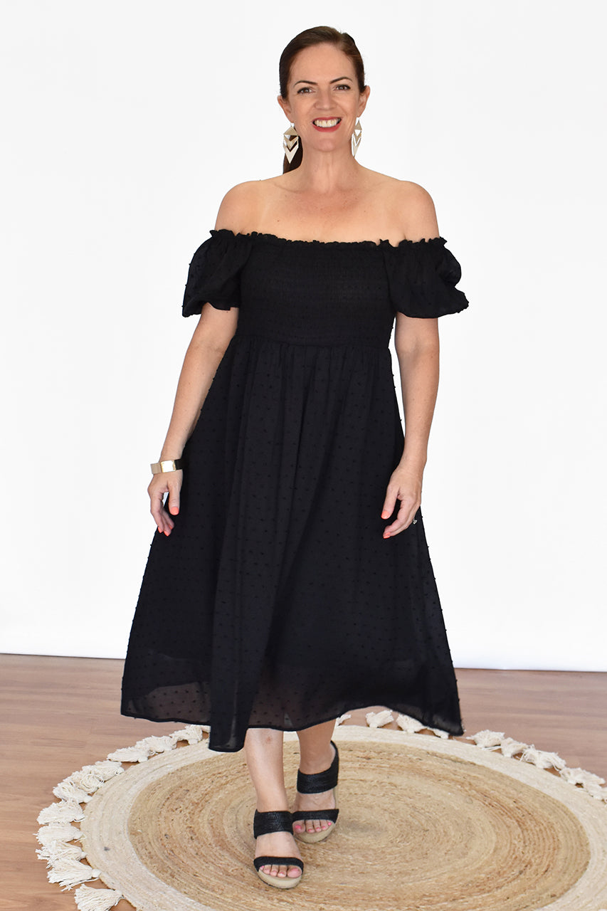 Eloise Dress - Black