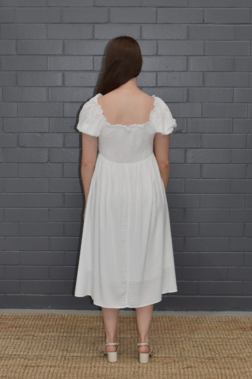 Eloise Dress - White