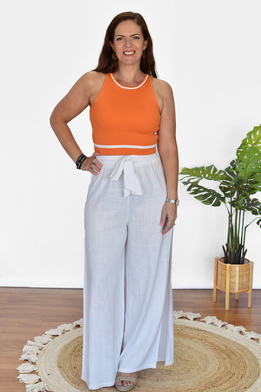 Willa Pants - White