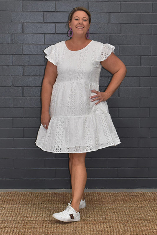 Sienna Dress - White