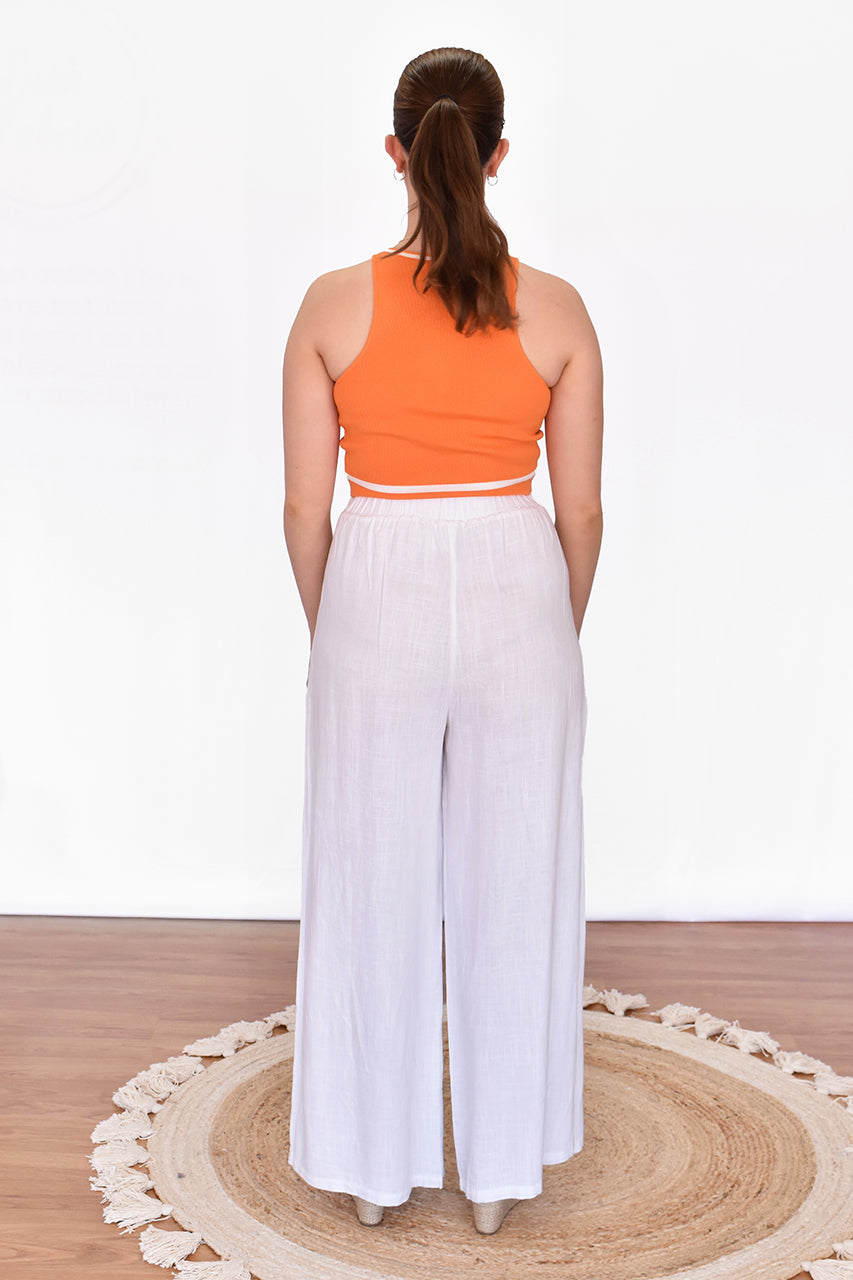 Willa Pants - White